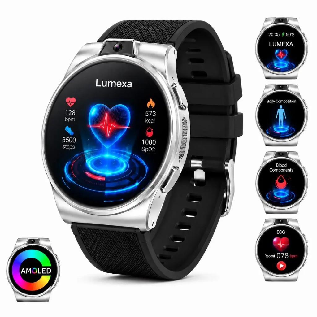 Пълен комплект Lumexa™: табло Health, AMOLED дисплей и допълнителни циферблати
